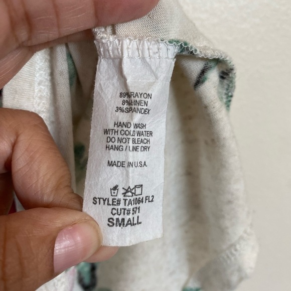 Bombom Floral Print Women's Top size small - Picture 3 of 5